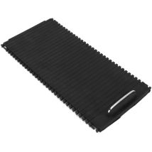 Support de verre à rouleau coulissant pour Console centrale, couvercle aveugle A20468076079051 de remplacement pour MercedesBenz W204 W212 (noir)