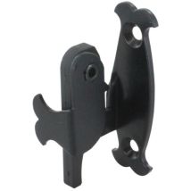 Support D'Espagnolette, Aluminium, Noir, Pour Volet Battant, Fabrication Française