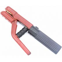 Hoopzi - Support d'électrode de soudage 800 a, poignée recouverte résistante à la chaleur, mâchoire très résistante, pince d'électrode, convient pour