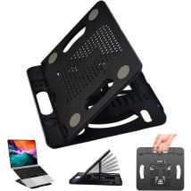 Support d'Ordinateur, Portable Laptop Stand, Réglable Ergonomique Support d'Ordinateur, Rotatif Support pc Portable