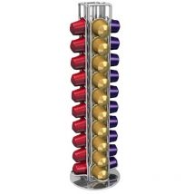 Hobbytech - Support dosettes rotatif pour 40 capsules Nespresso HobbyCook
