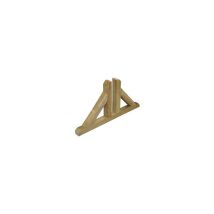 Support double en pin imprégné – 60 cm x 4,5 cm x 30 cm – Bordure – Vette