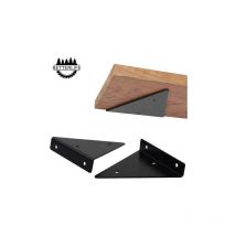 Support D'étagère en Triangle en Métal Flottant,Betterlife Equerre Etagere Mural Aveugles Dissimulés,Chambre à Coucher Salon Salle de Bain Bricolage