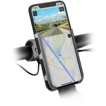 Supporto Per Cellulare In Alluminio Girevole 360° Da Bici O Monopattino