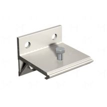 Support équerre pour rail de porte coulissante d'interieur 40 x 32 x 39