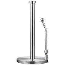 Royaluxe - Support À Essuie-tout Rouleau De Papier Essuie-tout Vertical En Acier Inoxydable Pour Cuisine, Chambre À Coucher, Salle De Bain, ,argent