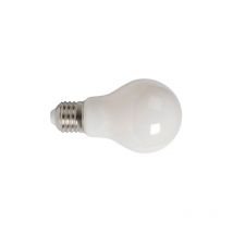 Bombilla con filamento Led estándar opal Duolec E27 luz cálida 8W - talla