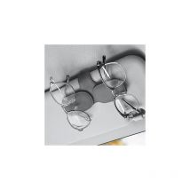 Support magnétique pour lunettes de soleil de voiture, support pour lunettes de soleil de voiture, clip pour lunettes de soleil en cuir pu, support