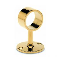 MB2 - Support main courante traversant - Finition : Laiton poli