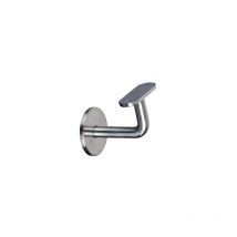 Qualite francaise] - Support mural de main courante 90° pour tube carré - Longueur 77mm - à sceller - Inox 304