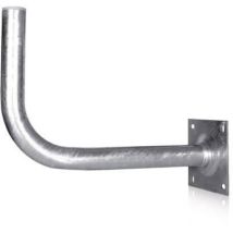 Support Mural Acier Galvanisé Ø 40mm Hauteur 300mm Dépassement 350mm Sup Mural Visiosat 0914764r13