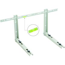 Mc Distribution - Soporte De Pared Para Aire Acondicionado Con Nivel 150kg - Longitud Del Brazo 450mm - Anchura 800mm