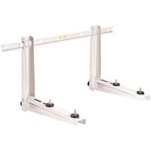 Rodrigas - Support Mural Climatisation Complet Bulle Niveau Integre 100kg Max