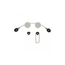 Dti - Support Mural Sop-7000 Fixe Vesa 50/75/100/200/400 32-65 Max 50kg Cable Acier Distance Minimale Au Mur