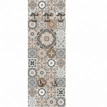 Support mural multicolore 46x125 cm