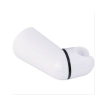 Support Mural Orientable Blanc Pour Douchette