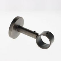 Support Mural pour barre 28mm - Retour de 7,5/10cm - Carbone - Boulet