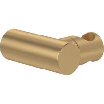 Support mural pour douchette avec raccordement VILLEROY ET BOCH Universal rond Or brossé