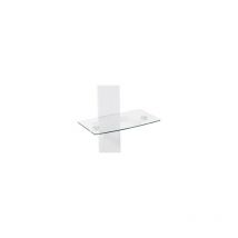 Erard - Support mural pour écran plat support tablette blanche pour meuble will 39080