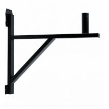 Omnitronic - Support mural pour fixation sur pied de caissons d'enceintes, avec bride, charge max 25kg