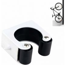 Support mural pour vélo, porte-vélos, support mural peu encombrant, système de rangement pour porte-vélos, intérieur et extérieur, pour vélos de