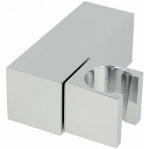 Le Sanitaire - Support mural Quattro, mobile laiton chromé