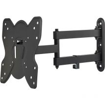 Speaka Professional - Support mural tv télescopique, rabattable 58,4 cm (23') - 106,7 cm (42') inclinable + pivotant, extensible, rotatif Y151621