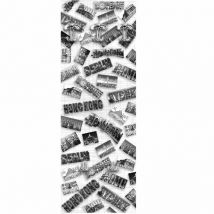 Lupia - Support mural Voyager Noir 46x125 cm