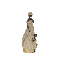 Figurine Africaine en Résine C/Fille