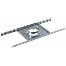 Support plancher galva 80/125