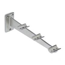 MB2 - Support porte plateaux - Finition : Inox brossé