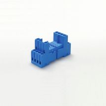 Support 10A 250V série 5532 5534 bleu étrier métallique à cage 313702 Finder 94842SMA