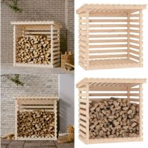 Support pour bois de chauffage 108x73x108 cm Bois de pin - support de bois de chauffage - supports de bois de chauffage - Home & Living