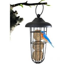 Support pour boules de graisse pour oiseaux sans support pour boulettes de filet suspendu