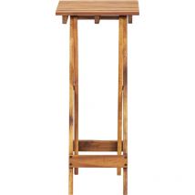 Support pour plantes 30x30x67 cm Bois d'acacia solide