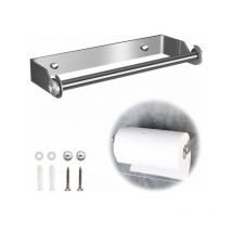Alovez - Support pour Porte Papier Cuisine Essuie Tout en Acier Inoxydable Derouleur Essuie Tout Distributeur Dérouleur Essuie Tout Porte Rouleau de