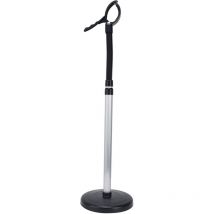 Jeffergarden Support pour sèche-cheveux, Rotation à 360 degrés, col de cygne, hauteur réglable, cou Flexible, Base robuste, mains libres, support