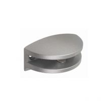 Support pour étagère en verre - talla Chromé brillant