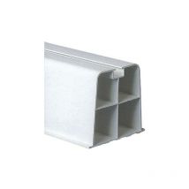 Support pvc blanc pour climatiseur