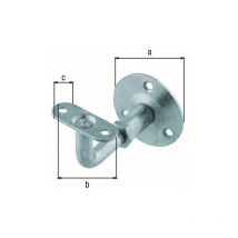 Support Rampe Reglable Diametre 60Mm Zinc - Alberts