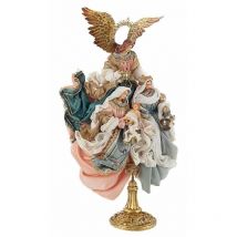 Bizzotto - 1x Stand Sacra Famiglia Rinascimento Azzurr