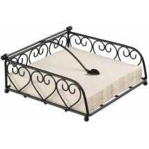 Support à serviettes en papier Coeurs