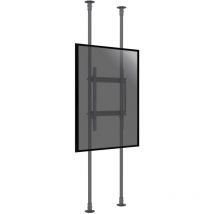 Support sol-plafond portrait pour écran tv 50'' - 100'' - Hauteur max 300cm