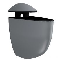 Support tablette bois ou verre - Décor : Argent - itar