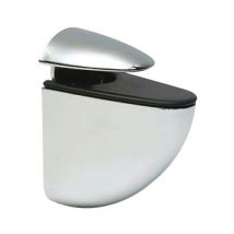 Support tablette bois ou verre - Décor : Argent mat Itar