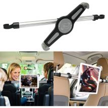 Support Tablette iPad Voiture, 360° Universel Portable et Rotatif Appuie-tête Car Holder Convient à 7-11 Pouces Tablet Pour Apple iPad 1,2,3 4,