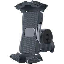 Support Téléphone pour Vélo Venteo Universel pour tous les téléphone - Noir - Rotation 360° - pvc résistant - Support Téléphone Moto - Support Guidon