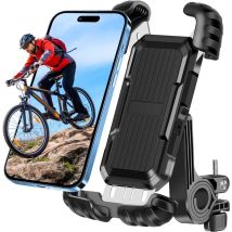 Tuserxln - Support Telephone Velo, Support Telephone Moto 360° Trottinettes électriques, scooters, vtt, compatible Smartphones 4.7-6.8"