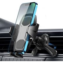 Support Telephone Voiture Grille Aeration Auto Porte Phone Voiture Support Phone Portable Grille Ventilation Automobile Compatible Smartphone 360°