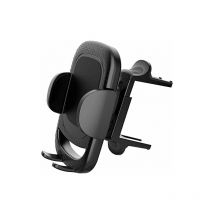 Support Telephone Voiture,Porte Telephone Ronde Voiture à Grille d'aération Facile Installer Stable Rotation 360°